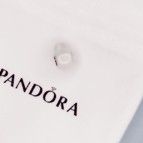 Sterling Silver Pandora Style Glow in Dark Skull Halloween Charm - Picture 7 of 9